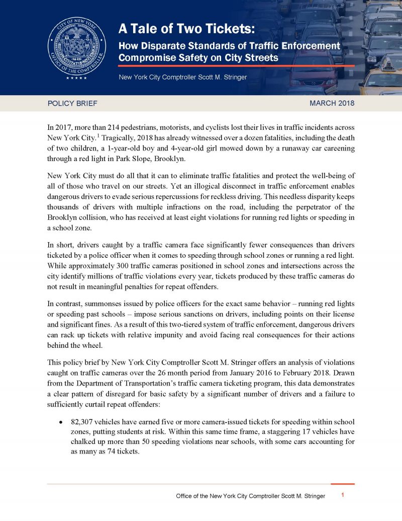Traffic Ticket Nyc >> A Tale Of Two Tickets How Disparate Standards Of Traffic Traffic Ticket Nyc >> A Tale Of Two Tickets How Disparate Standards Of Traffic