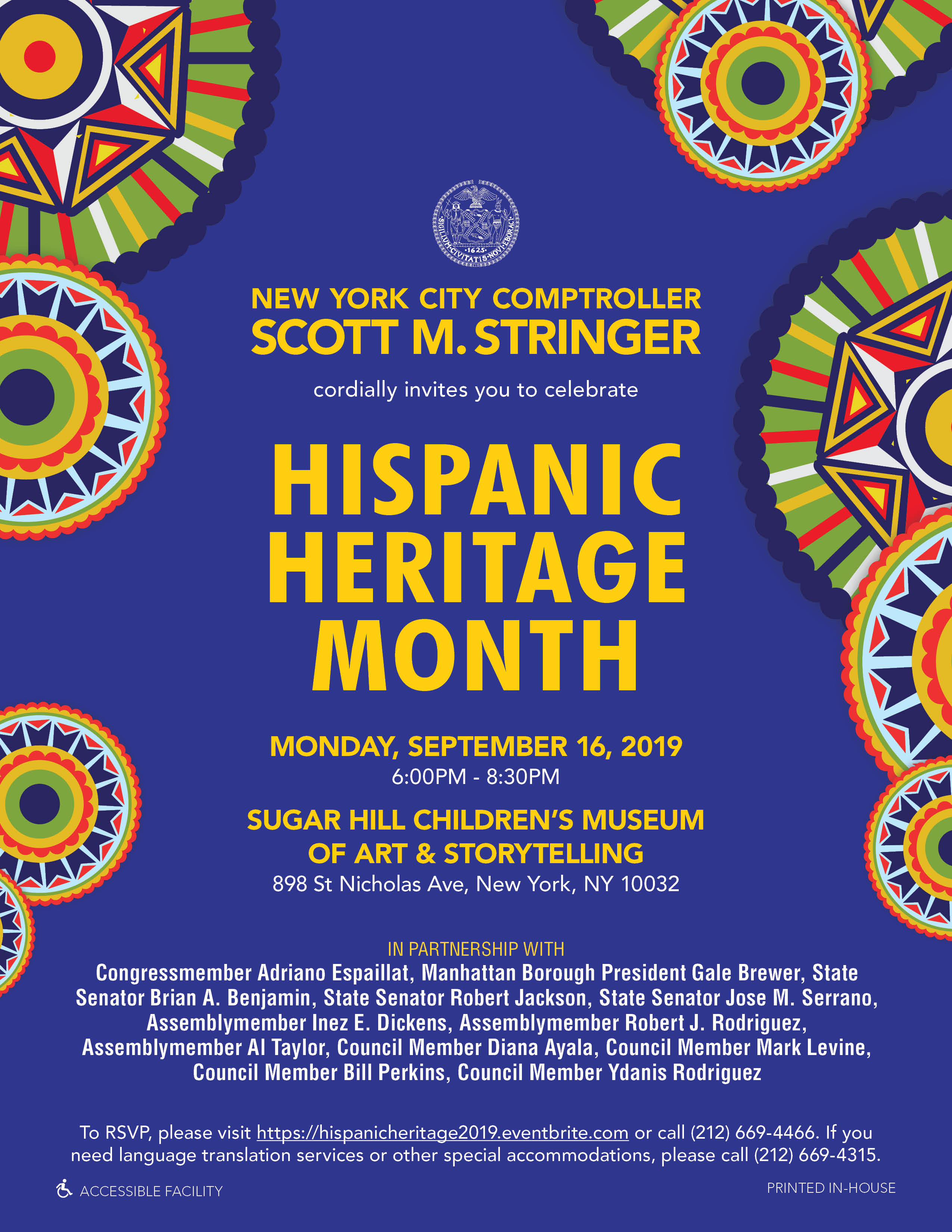 Hispanic Heritage Month : Office of the New York City Comptroller Scott ...