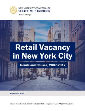 Retail Vacancy in New York City