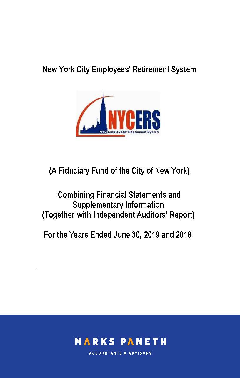 New York City Employees’ Retirement System (NYCERS) 2019