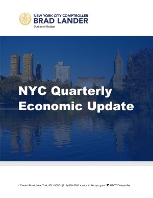 NYC Quarterly Economic Update