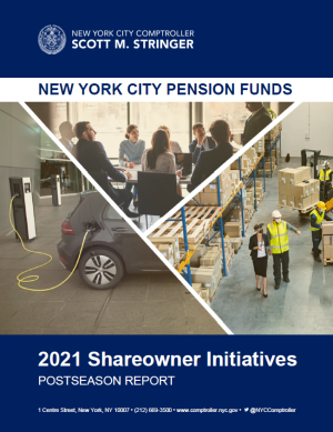 Shareowner Initiatives Postseason Report