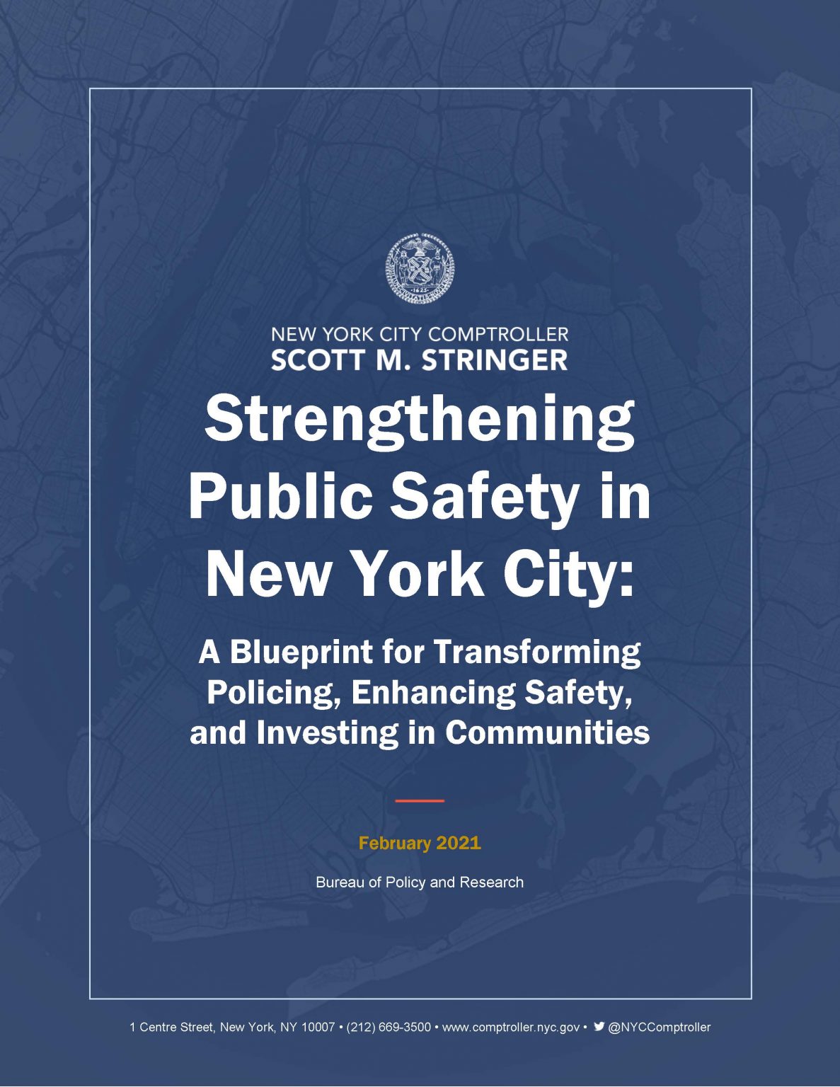 Strengthening Public Safety in New York City Office of the New York