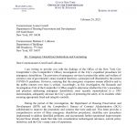 Letter Report on the Departments of Housing Preservation Development and Building’s Emergency Demolition Declarations and Contracting