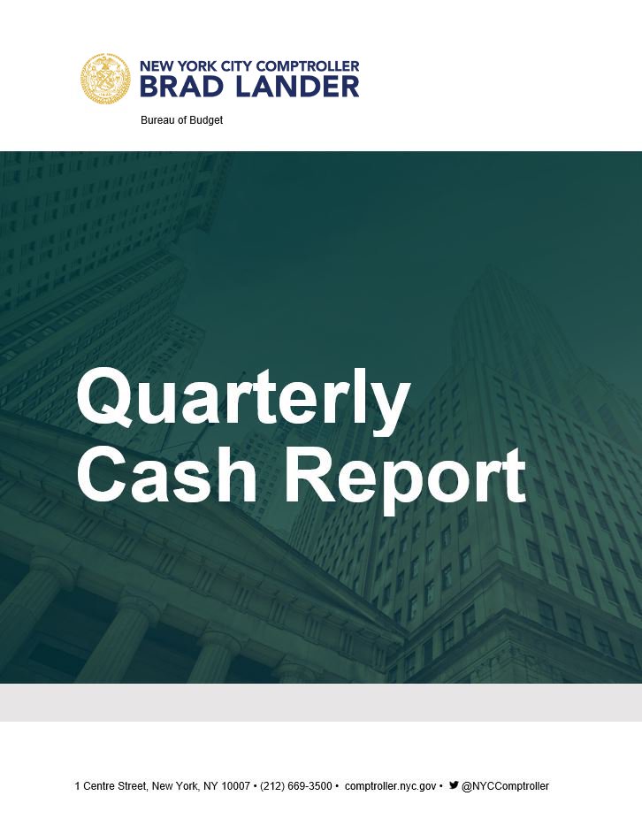 Quarterly Cash Update