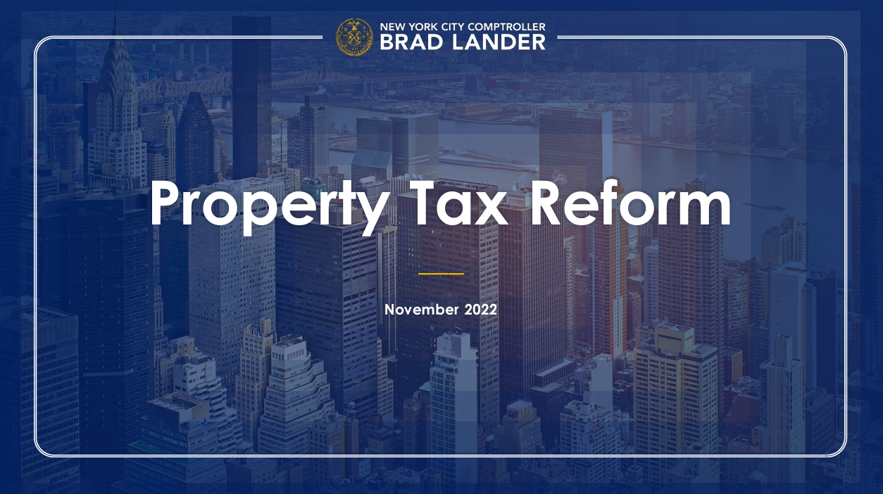 Property Tax Reform