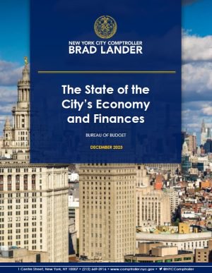 Annual State of the City’s Economy and Finances