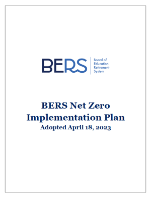 PDF of BERS Net Zero Implementation Plan
