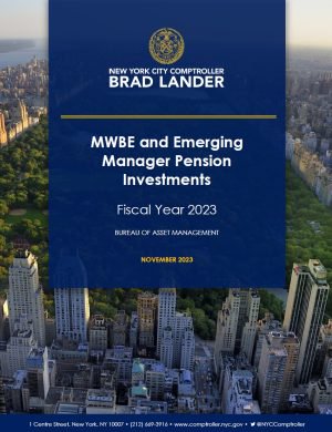 Comments on New York City's Executive Budget for Fiscal Year 2024 and  Financial Plan for Fiscal Years 2023 – 2027 : Office of the New York City  Comptroller Brad Lander