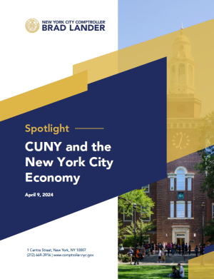 Spotlight: CUNY and the New York City Economy