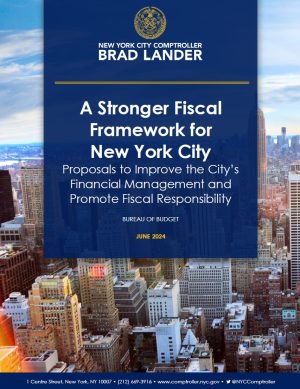 A Stronger Fiscal Framework for New York City
