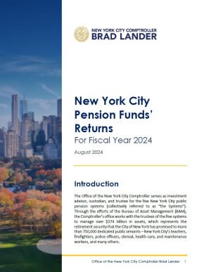 New York City Pension Funds’ Returns