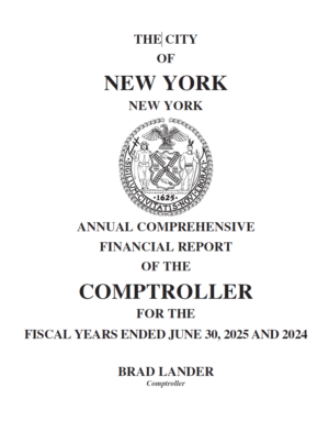 Annual Comprehensive Financial Reports (ACFR)