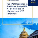 The SALT Deduction in the House Budget Bill