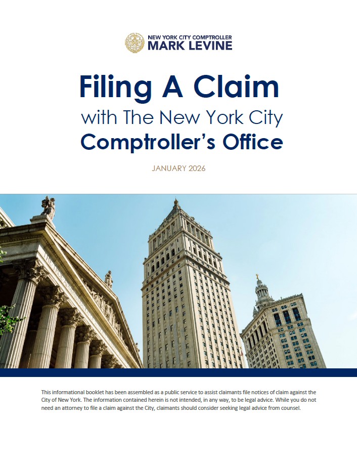 Information about filing a claim
