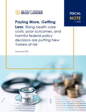 Paying More, Getting Less: Rising health care costs, poor outcomes, and harmful federal policy decisions are putting New Yorkers at risk