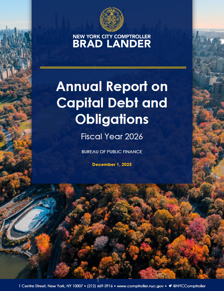Annual Report On Capital Debt And Obligations Fiscal Year 2026 Cdo Report Fy26