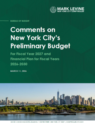 Comments on New York City’s Preliminary Budget - Office of the New York ...
