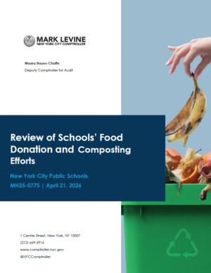 Review of Schools’ Food Donation and Composting Efforts