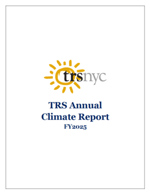 TRS Annual Climate Report FY2025