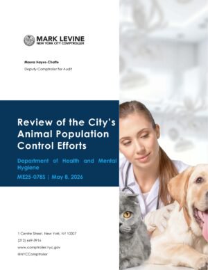 Review of the City’s Animal Population Control Efforts
