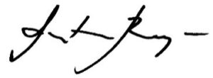 Antonio Reynoso signature