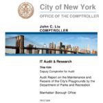 Audit Report on the Maintenance and Repairs of the City’s Playgrounds by the Department of Parks and Recreation thumbnail of 7R12_120A