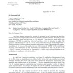 Letter Report on the New York City Civilian Complaint Review Board’s Compliance with Local Law 36 thumbnail of 7R14_119AL
