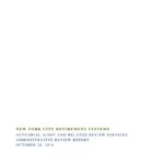Final Actuarial Audit Reports Submitted by Gabriel Roeder Smith & Co. – Administrative Review of Actuarial Data thumbnail of Administrative_Review_of_Actuarial_Data_October_28__2014