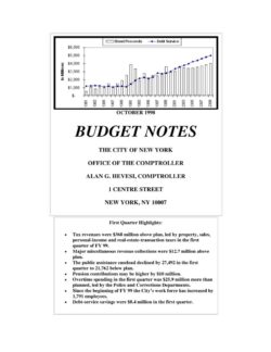 thumbnail of Budget-Notes-October1998