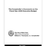 thumbnail of Comments_FY2005_Exec_Budget