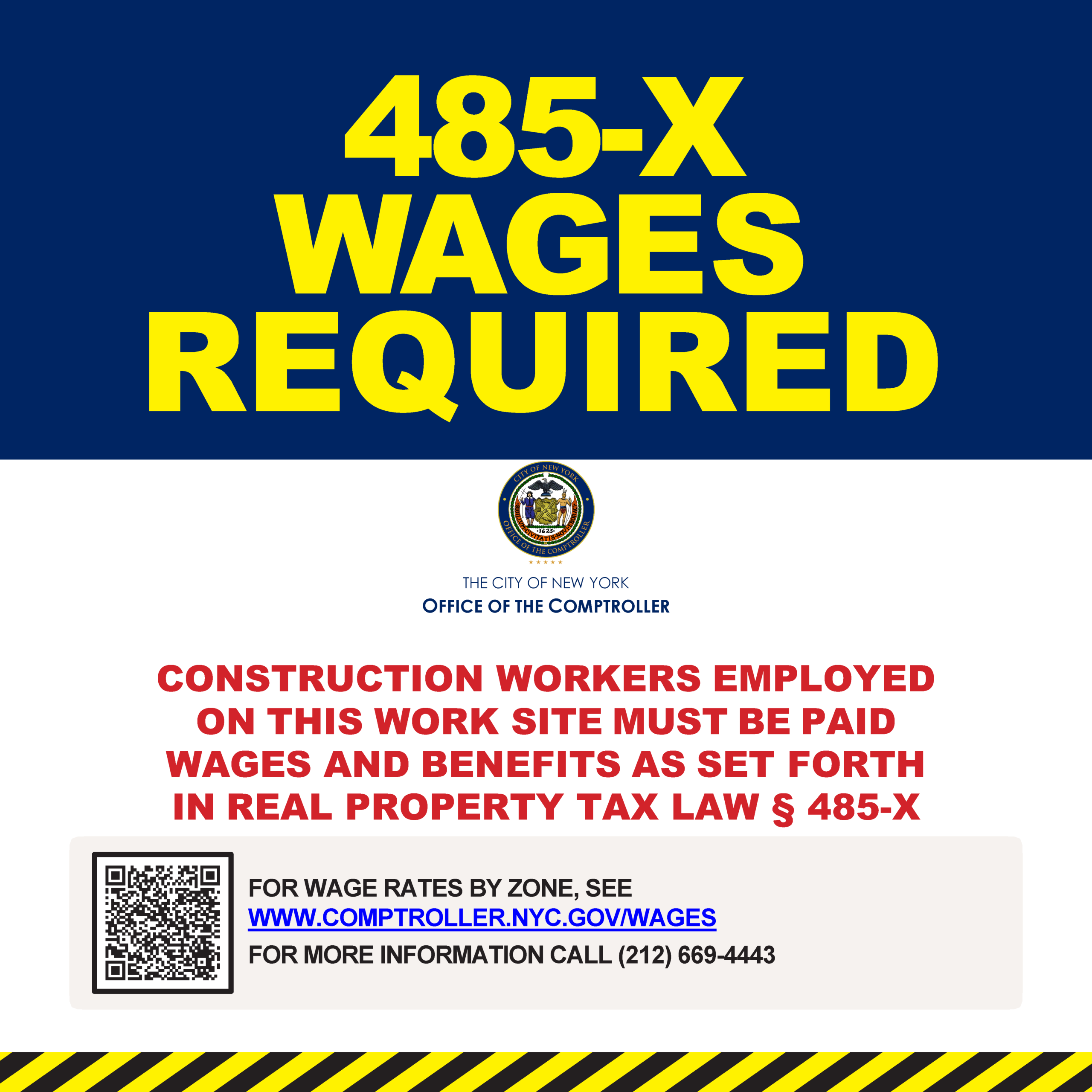 Worker Notice Poster