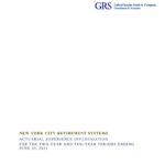 Final Actuarial Audit Reports Submitted by Gabriel Roeder Smith & Co. – Experience Study through June 30, 2011 Without Appendices thumbnail of Experience_Study_through_June_30__2011_Without_Appendices_October_28__2014