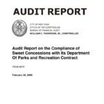 Audit Report On The Compliance Of Sweet Concessions With Its Department Of Parks And Recreation Contract thumbnail of FK08_097A