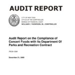 Audit Report on the Compliance of Concert Foods with Its Department of Parks and Recreation Contract thumbnail of FK09_129A