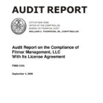 Audit Report on the Compliance of Fitmar Management, LLC With Its License Agreement thumbnail of FM08_104A