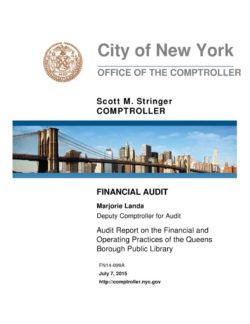 Audit Report on the Financial and Operating Practices of the Queens Borough Public Library
