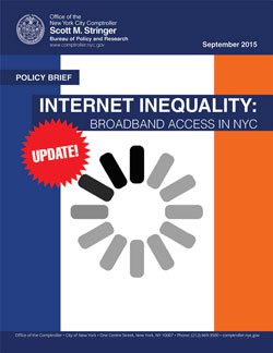 Internet Inequality: Broadband Access in NYC Update – September 2015
