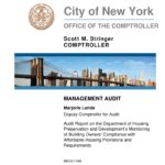 Audit Report on the Department of Housing Preservation and Development’s Monitoring of Building Owners’ Compliance with Affordable Housing Provisions and Requirements thumbnail of MG15_118A