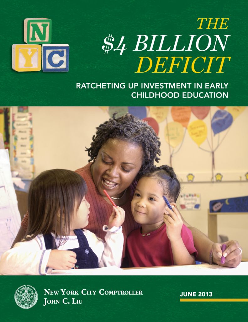 The 4 Billion Deficit Ratcheting Up Investment in Early Childhood