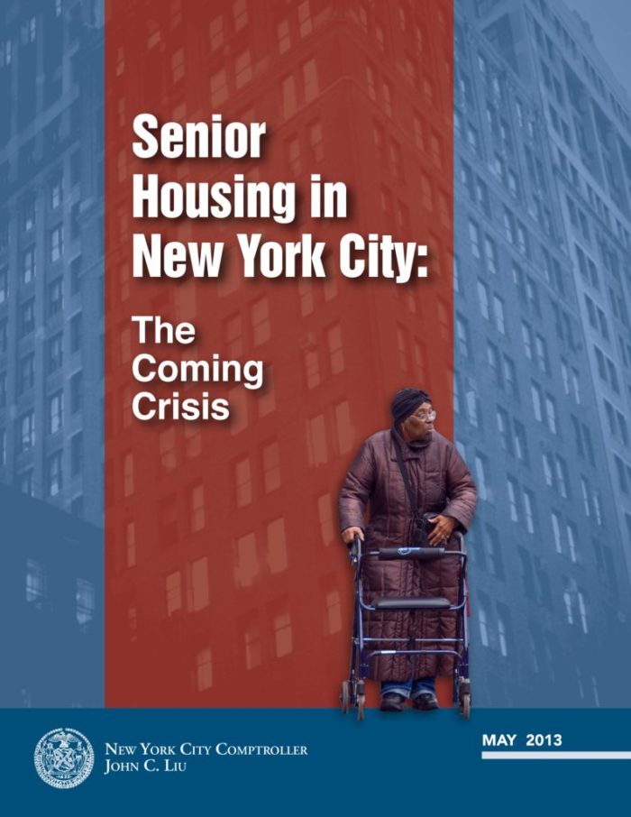 Senior Housing in New York City The Coming Crisis Office of the New