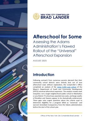 Afterschool for Some