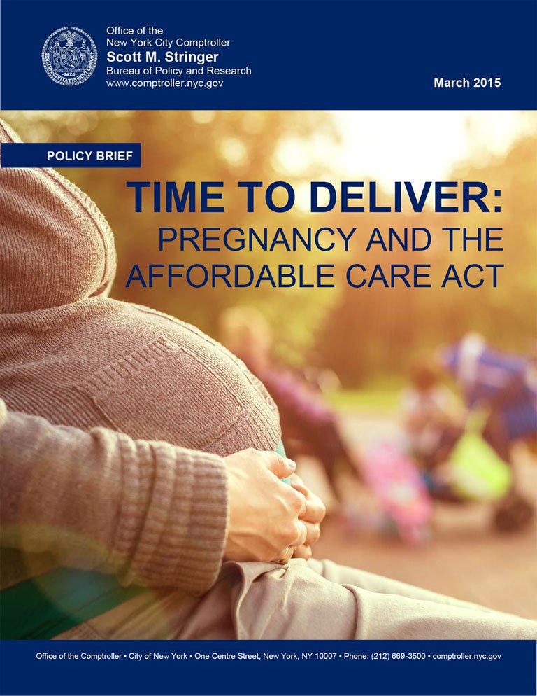 Time To Deliver Pregnancy And The Affordable Care Act Office of the