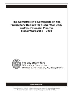 thumbnail of Preliminary_Budget_Report_FY2005