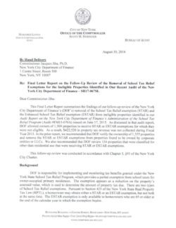Final Letter Report on the Follow-Up Review of the Removal of School Tax Relief Exemptions for the Ineligible Properties Identified In Our Recent Audit of the New York City Department Of Finance