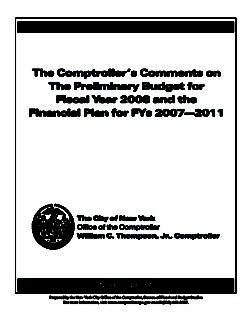 thumbnail of mar07_comments-on-preliminary-budget2007-2011